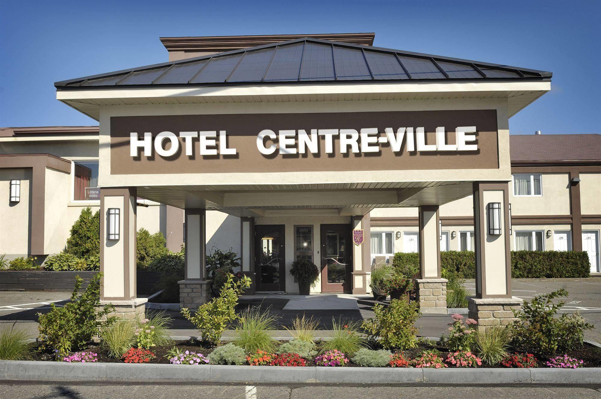 Hotel Centre-Ville Montmagny Eksteriør bilde